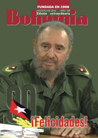 Edición extraordinaria de Bohemia por los 90 años de Fidel